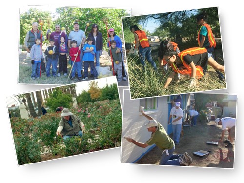 Volunteers Collage