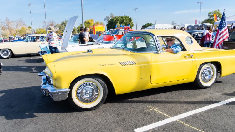 Classic Yellow Car