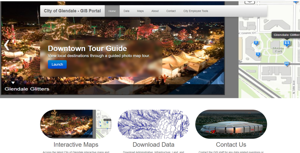 Glendale GIS mapping tool