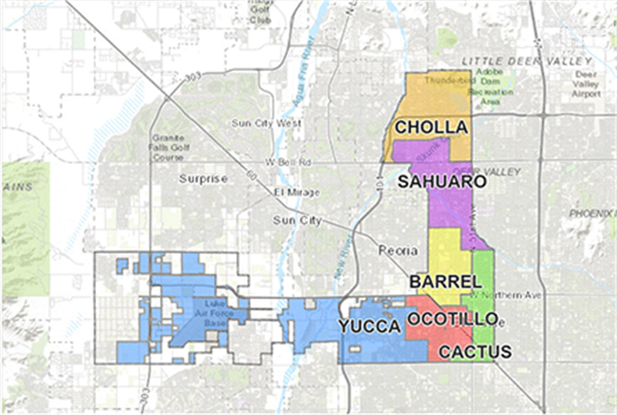 Project Schedule & Map | City of Glendale, AZ