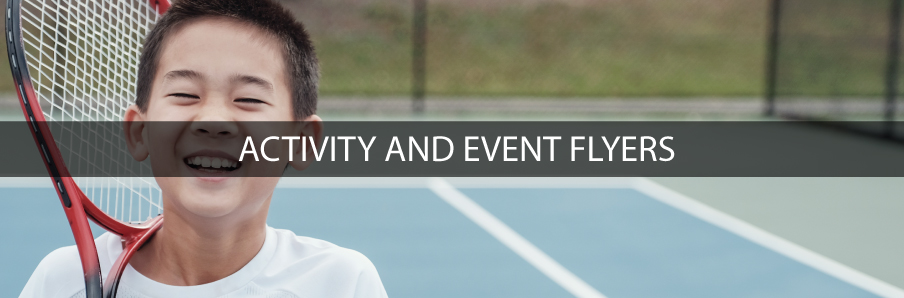 Activity and Event Flyers