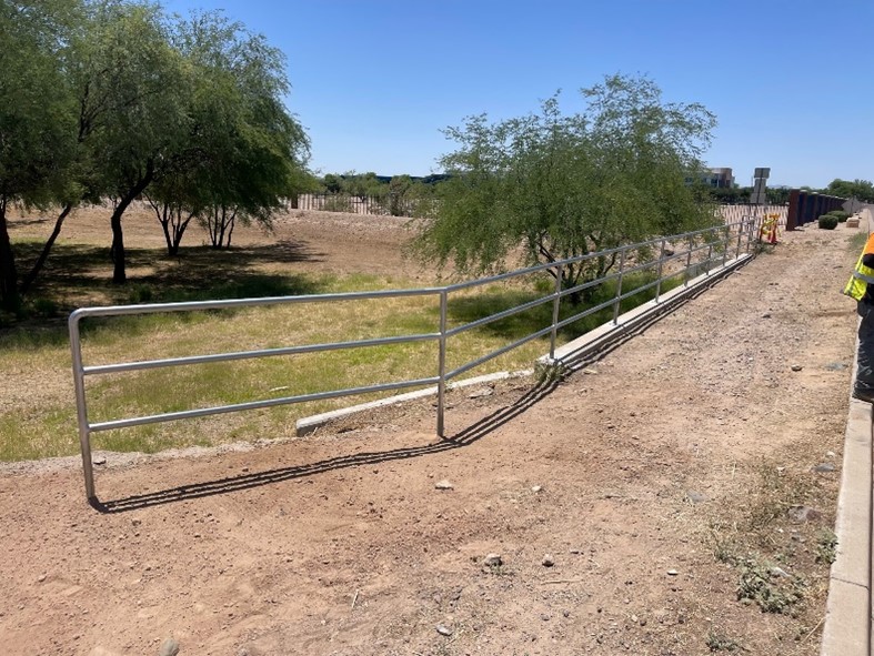 South side of Utopia Road